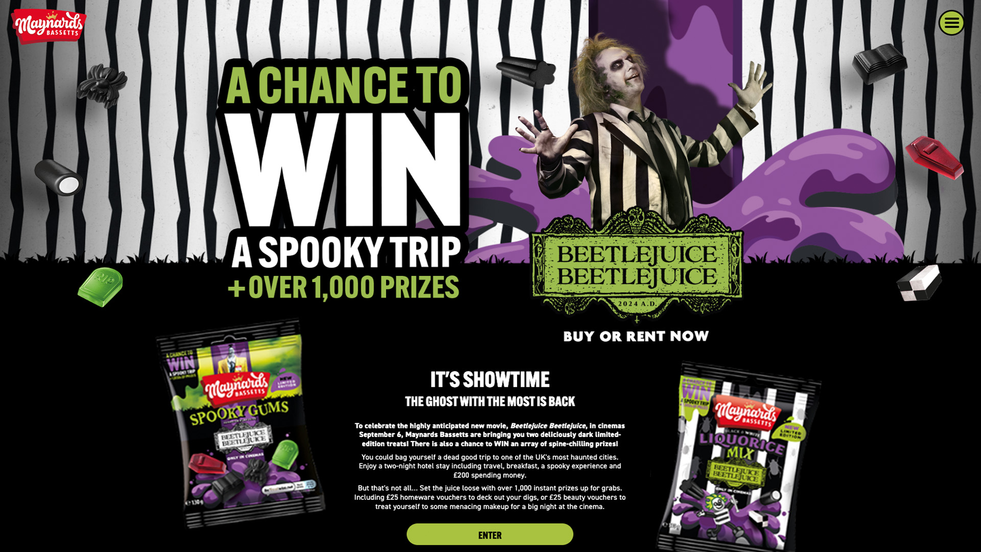 Beetlejuice Beetlejuice x Maynards