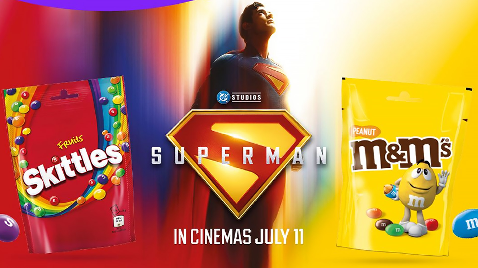 M&Ms and Skittles x Superman