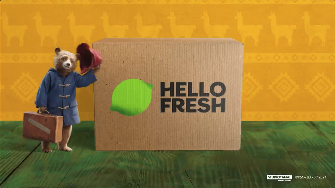 Paddington in Peru x HelloFresh